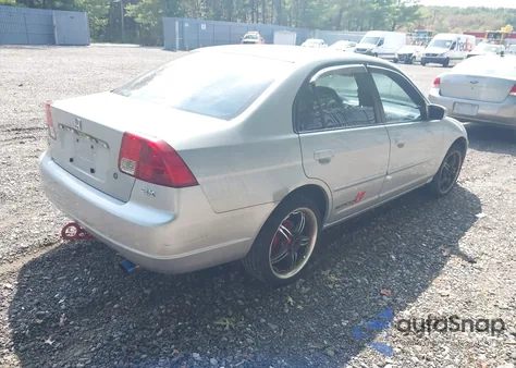 2003 Honda Civic Ex from USA, damaged, VIN 2HGES26713H594485